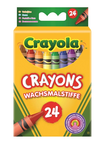 24 Crayons à la cire