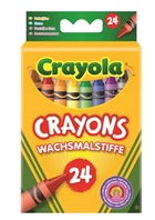 24 Crayons &#224; la cire