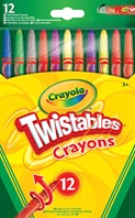 12 crayons &#224; la cire twistables