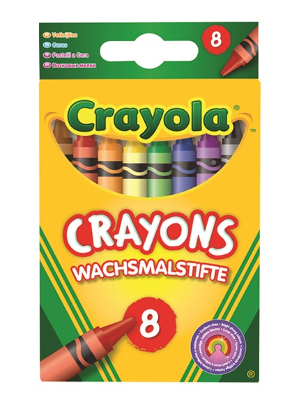 8 Crayons à la cire