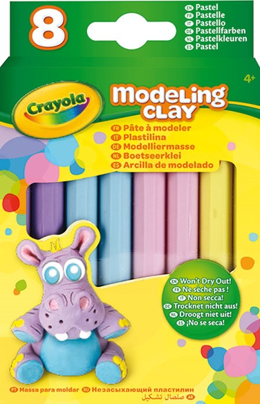 Pack de 8 bâtons Modeling Clay