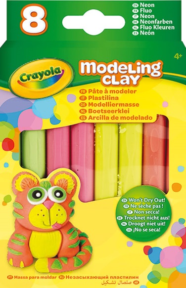 Pack de 8 bâtons Modeling Clay