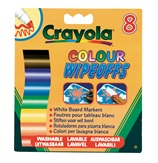8 Feutres &#224; colorier effa&#231;ables (pointe large)