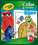 Album de coloriage et autocollants Dory