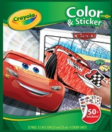 Album coloriage &amp; autocollants Cars 3