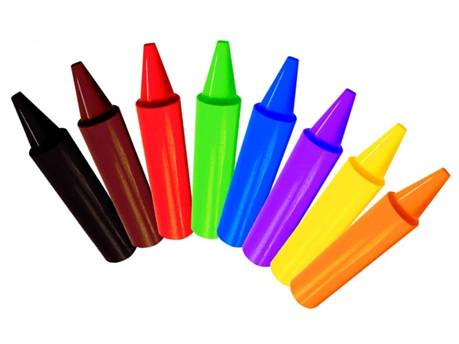 24 Maxi Crayons à la cire